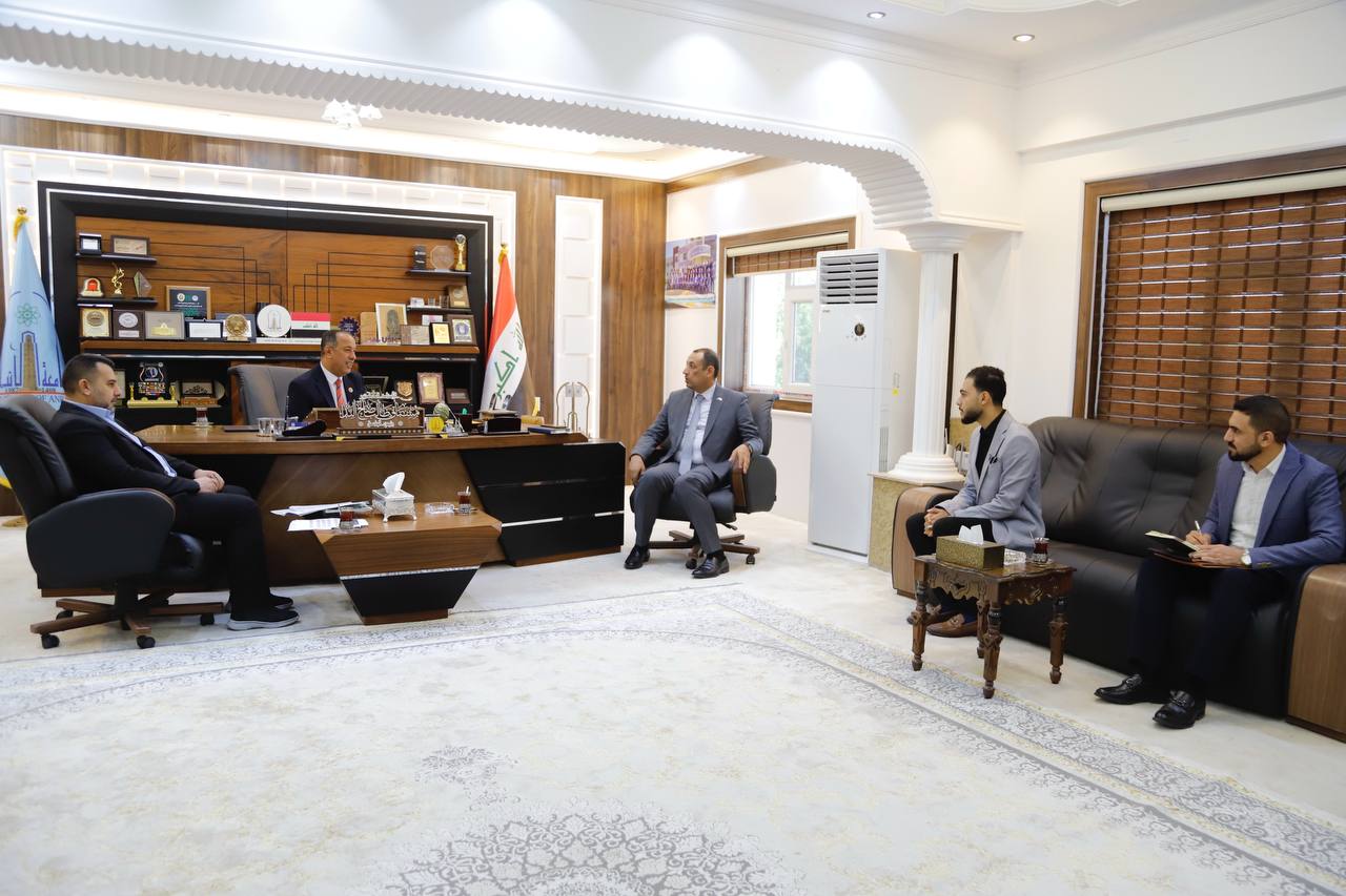 صورة من مقابلات السيد رئيس الجامعة