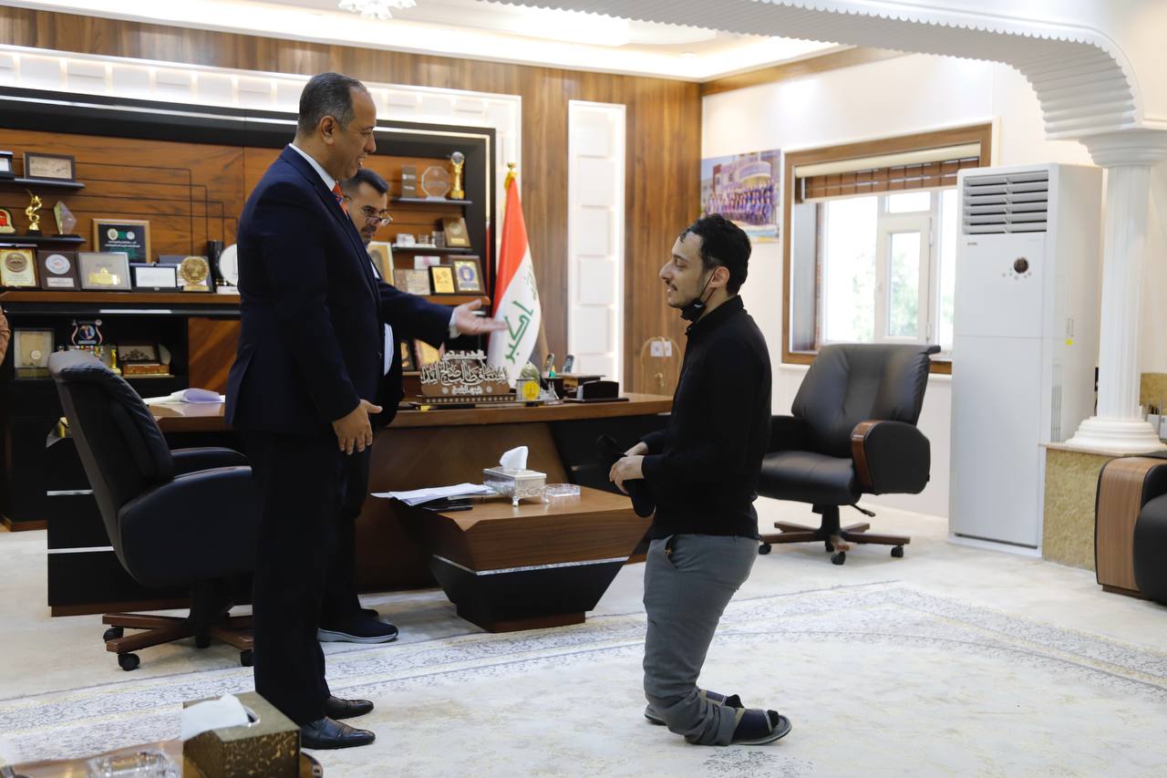صورة من مقابلات السيد رئيس الجامعة