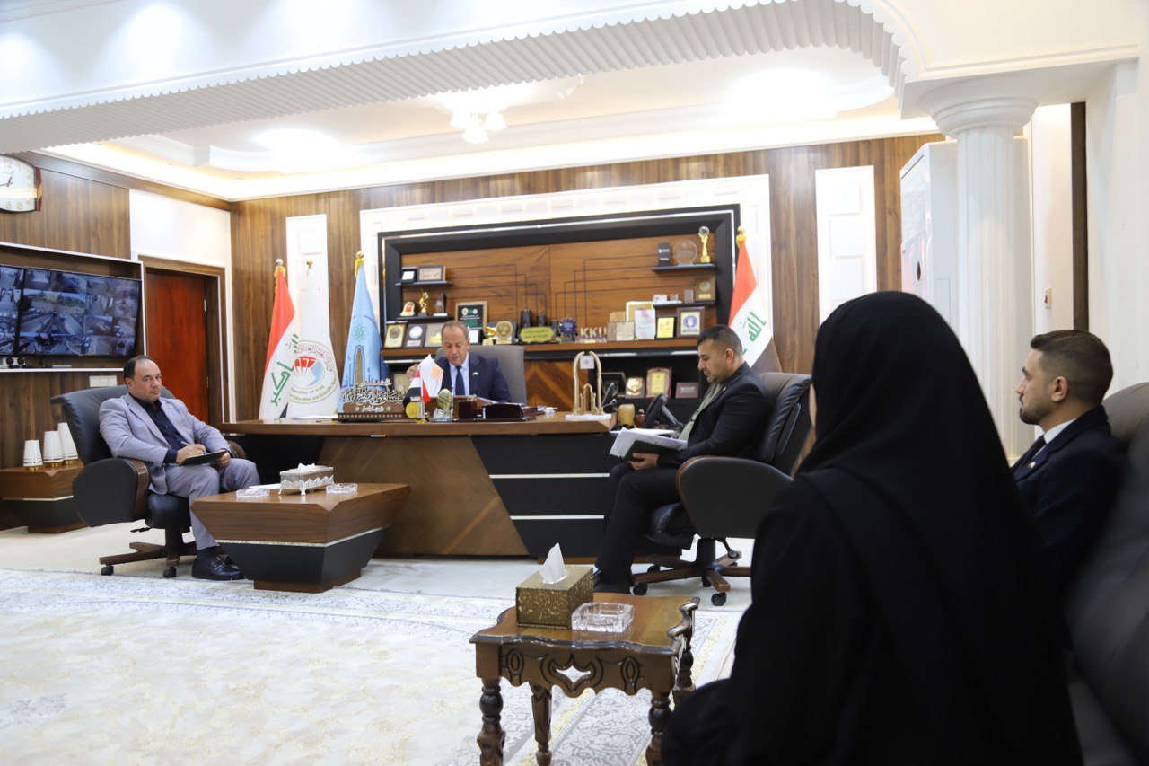 صورة من مقابلات السيد رئيس الجامعة
