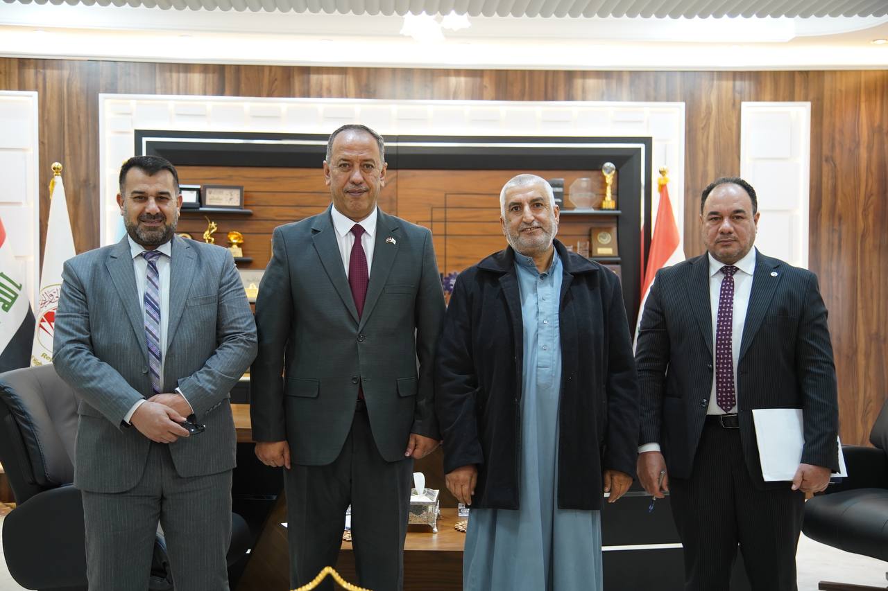 صورة من مقابلات السيد رئيس الجامعة