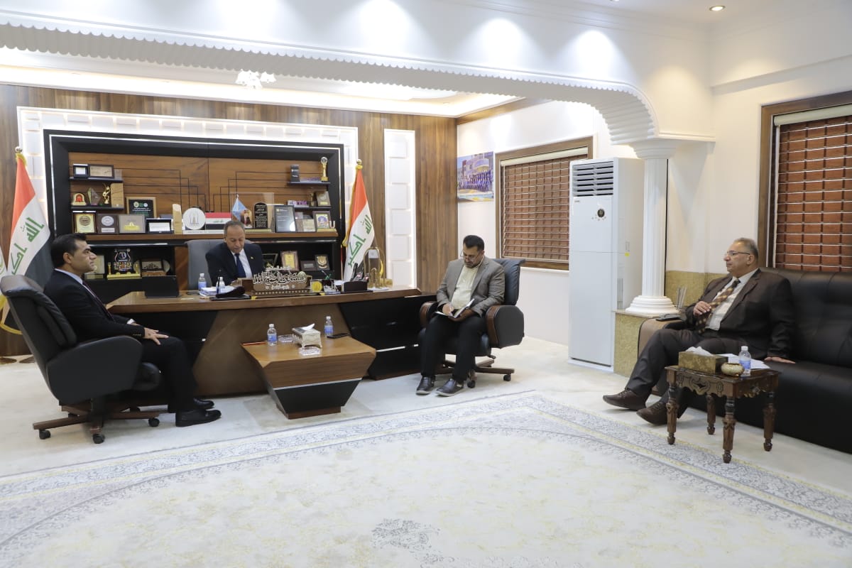 صورة من مقابلات السيد رئيس الجامعة